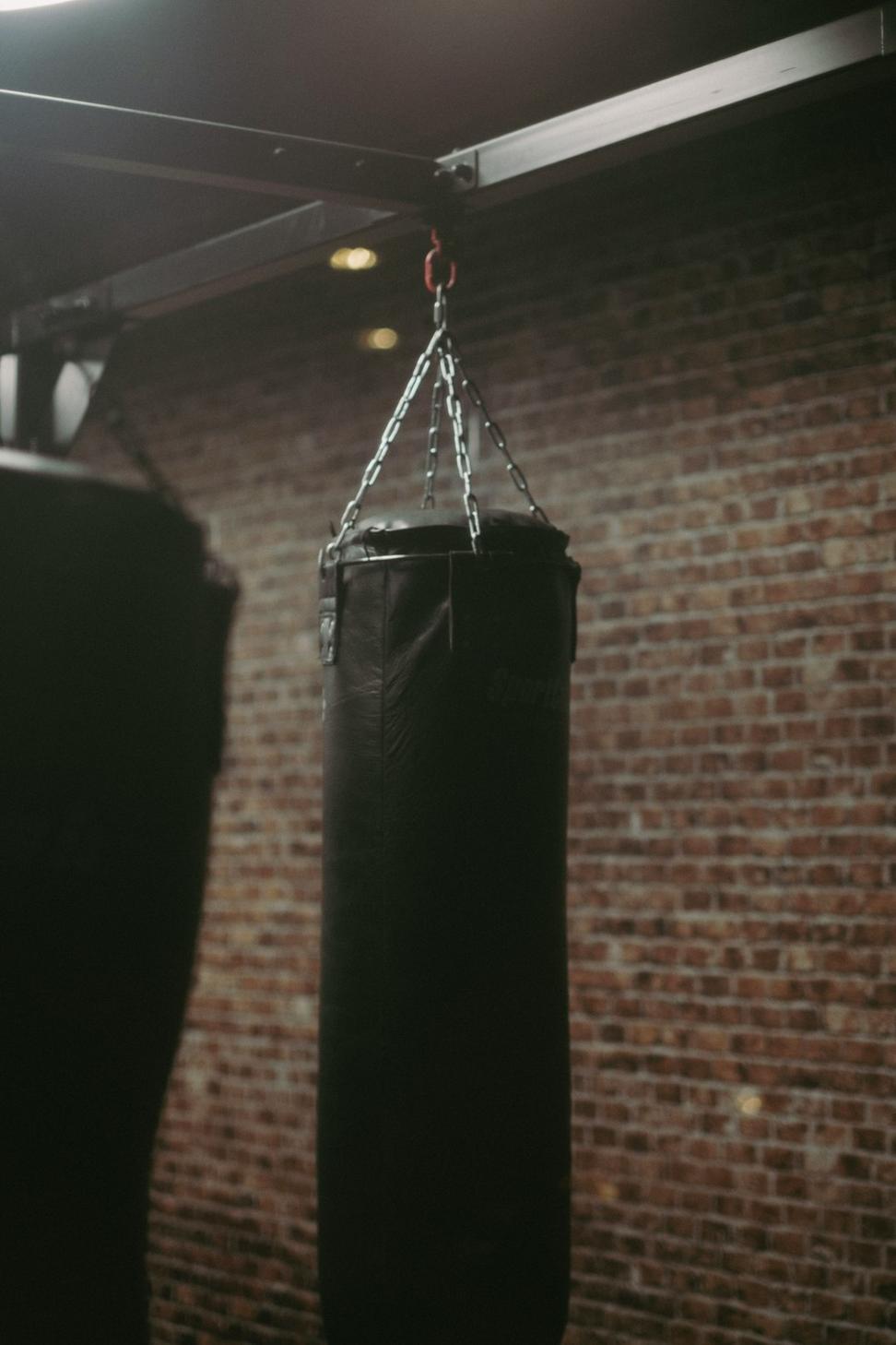 Boxing training at Crimson Valor Haven