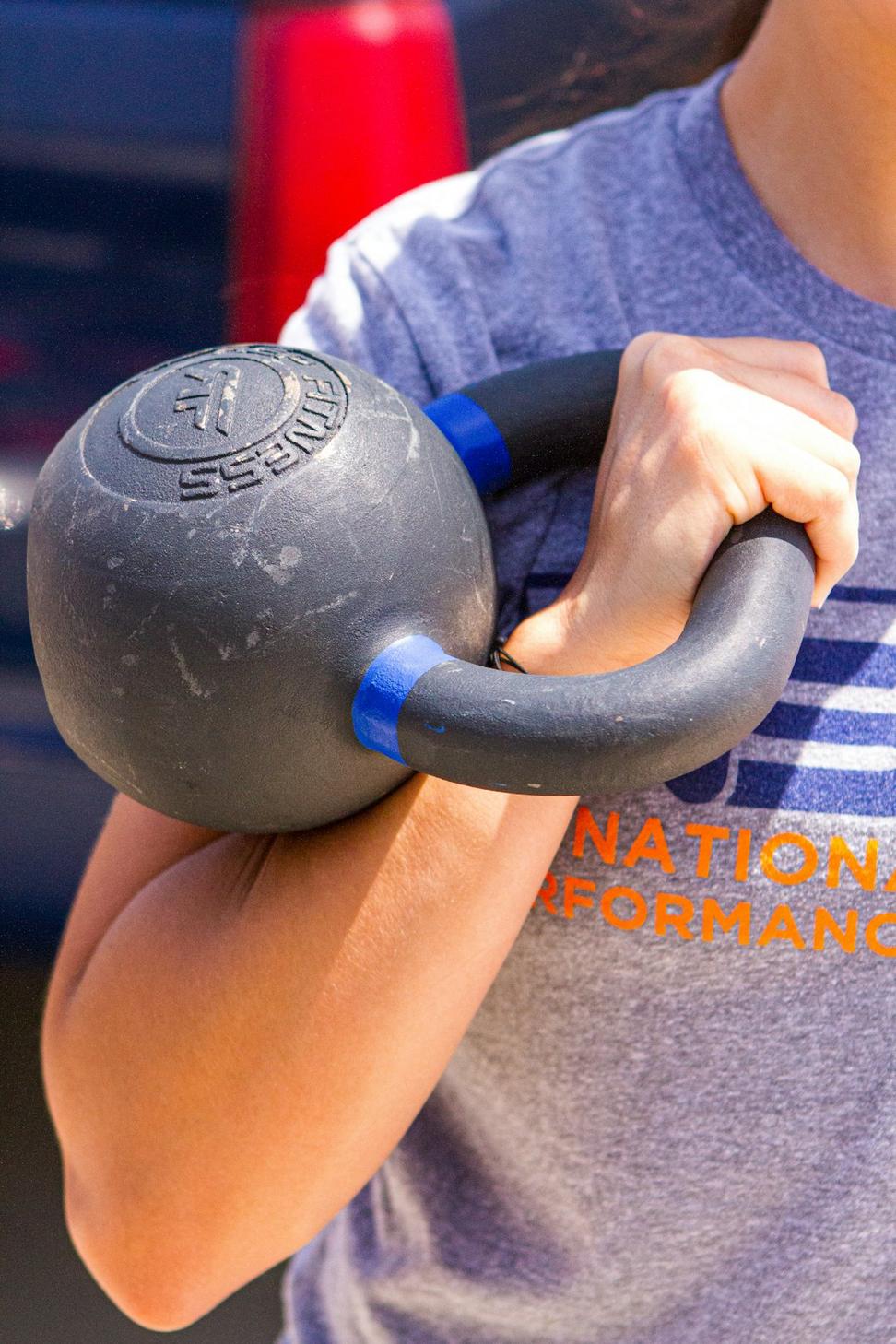 Strength training session